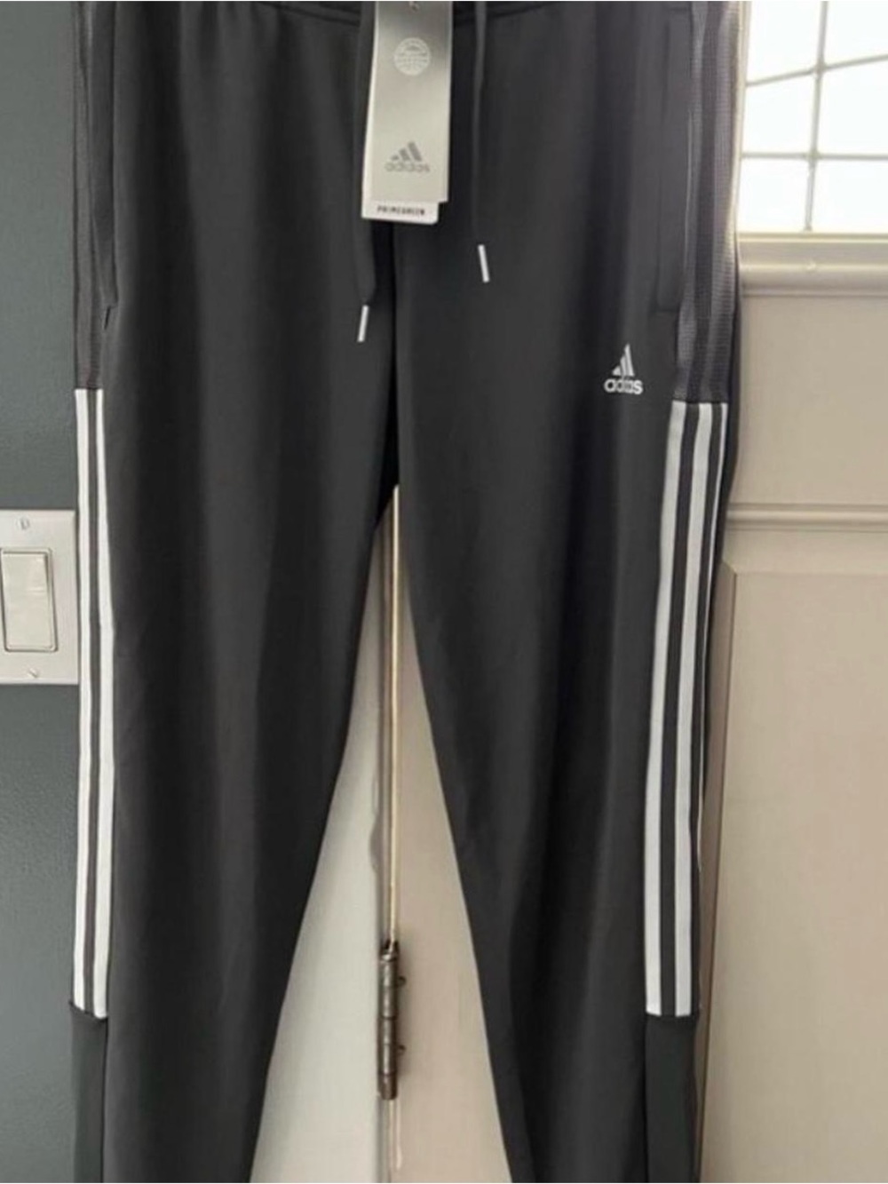Adidas Women’s Track Pants with White Stripes Size small NWT